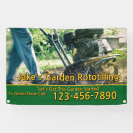 Lona Customize Garden Rototilling Service Business