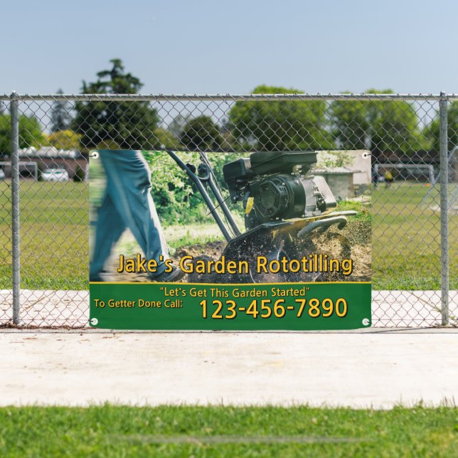 Lona Customize Garden Rototilling Service Business  (in situ)