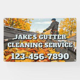 Lona Customize Home Gutter Cleaning Business Promo