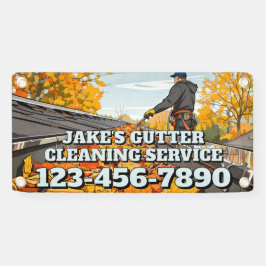 Lona Customize Home Gutter Cleaning Business Promo