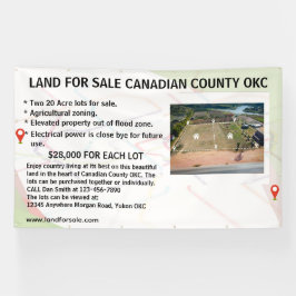 Lona Customize Land Lot Property For Sale Logo Agent 