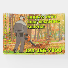 Lona Customize Yard Leaf Clean Up Business Promotional