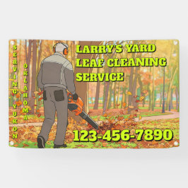 Lona Customize Yard Leaf Clean Up Business Promotional