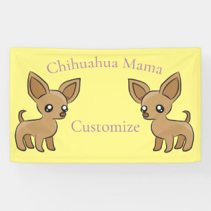 Lona Cute Chihuahua Mama Art Thunder_Cove