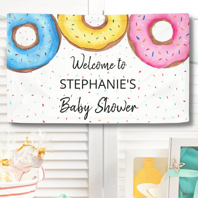 Lona Cute Donut Baby Shower (Subido por el creador)