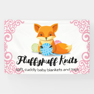 Lona Cute fox hilado punto tejido crochet manos