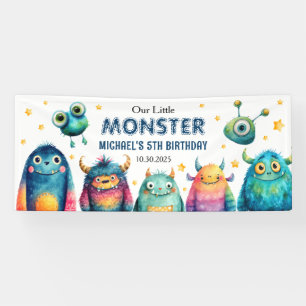 Lona Cute Monster Mash Whimsical Kids Birday Party