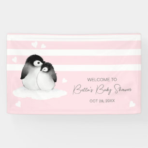 Lona Cute Penguin Baby Shower