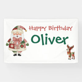 Lona Cute Personalized Santa Christmas Holiday