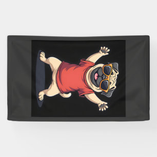 Lona Dab divertido Pug perro mascotas baile animal cach