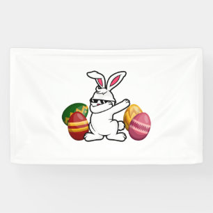 Lona Dabbing Easter Bunny Bunny Feliz Pascua