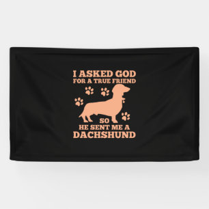 Lona Dachshund Es Mi Verdadero Amigo