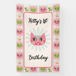 Lona Daisy Kitty Cat Birthday