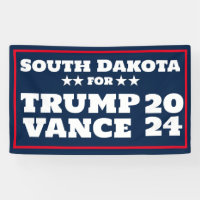 Dakota del Sur para bandera de Trump Vance 2024