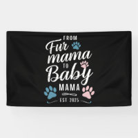 De Fur Mama a Baby Mama Est 2025 Perro Gato Mamá