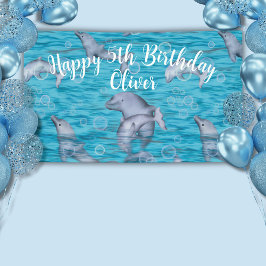 Lona Debajo Del Mar Con La Fiesta De Cumpleaños De Los 