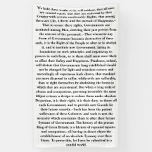 Declaración de Independencia: Sostenemos estas ver