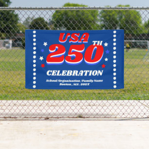 Lona Decoración de Celebración Patriótica en Masa de 25