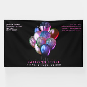 Lona Decoración de pared con globos Planificación de ev