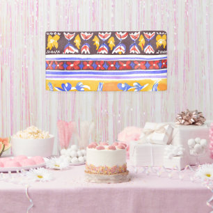 Lona decoración tradicional rumana