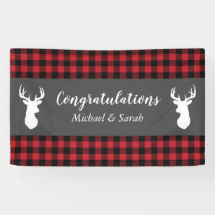 Lona Deer Hunting Lodge Baby Shower Antlers