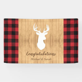 Lona Deer Hunting Lodge Baby Shower Antlers