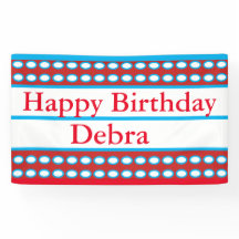Del "personalizado de Debra feliz cumpleaños