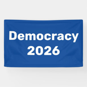 Lona Democracia 2026 Elecciones de mitad de período