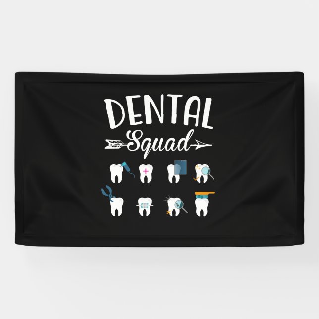 Lona Dental Squad Dentist Dental Student (Horizontal)