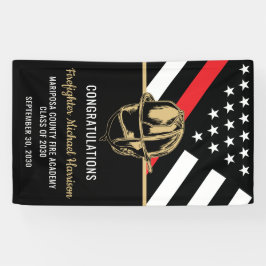 Lona Departamento de Bomberos del Partido de Graduación