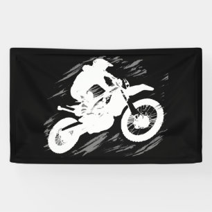 Lona Deporte Competitivo de Motociclismo de Motocross