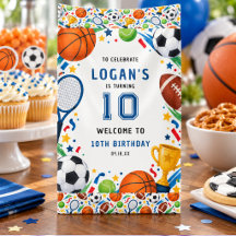 Deportes Todas las Estrellas Cumpleaños 10 | Fiest