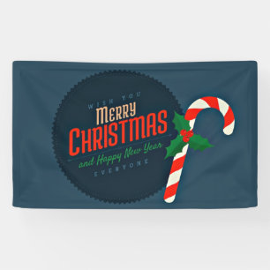 Lona Deseos de Feliz Navidad