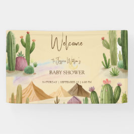 Lona Desert Oh Cactus Boy Boho Arch Baby Shower