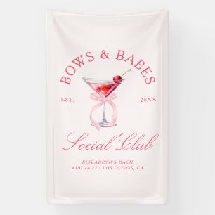 Lona Despedida de Soltera Bows & Babes Coquette Cherrie