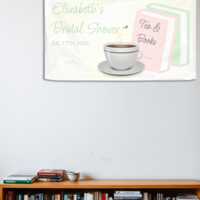 Lona Despedida de soltera de té y libros (Subido por el creador)