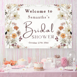 Lona Despedida de soltera elegante chic boho rústica de