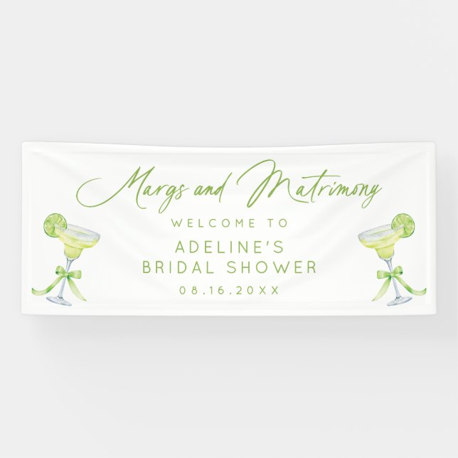 Lona Despedida de Soltera Personalizada Margs y Matrimo (Horizontal)