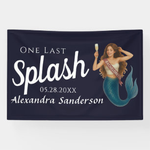Lona Despedida de soltera Sirena con Nombre Personaliza