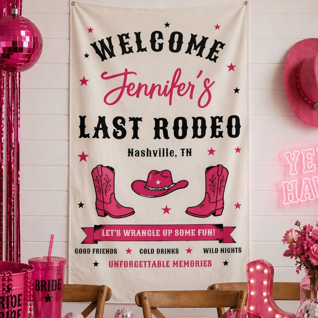 Lona Despedida de Soltera: Último Rodeo de la Novia Bie (Subido por el creador)