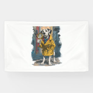 Lona Detective Dalmatian - Perro de solución de crímene