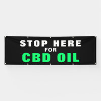Deténganse Aquí Para El Aceite Del CBD Negrita Neg