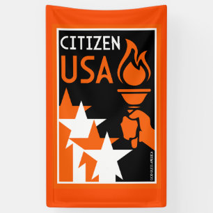 Lona Día de la Independencia de Estados Unidos