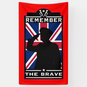 Lona Día de las Fuerzas Armadas Británicas