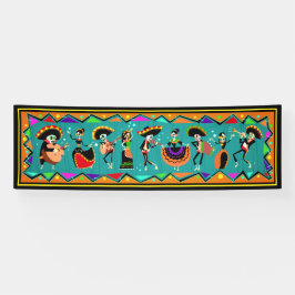 Lona Día de los Muertos - Banner del Día de Muertos
