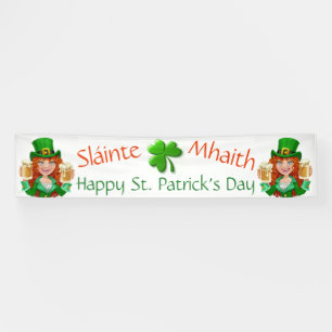 Lona Día de San Patricio