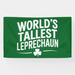 Lona Día de San Patricio, el Leprechaun más alto del mu
