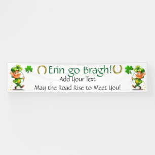 Lona Día de San Patricio o Negocios Irlandeses