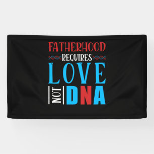 Lona Día del Padre de la Familia para el padrastro