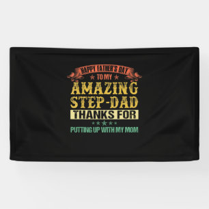 Lona Día del padre   Feliz día del padre a paso